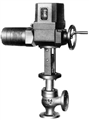 electric angle adjusting valve